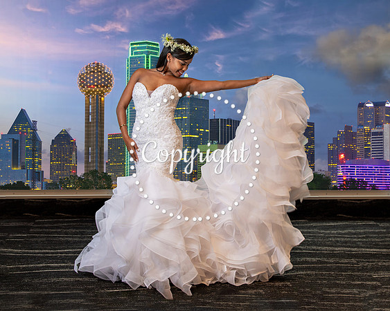 Bridal Krycel at Lorenzo Hotel Skye Ballroom in Downtown Dallas