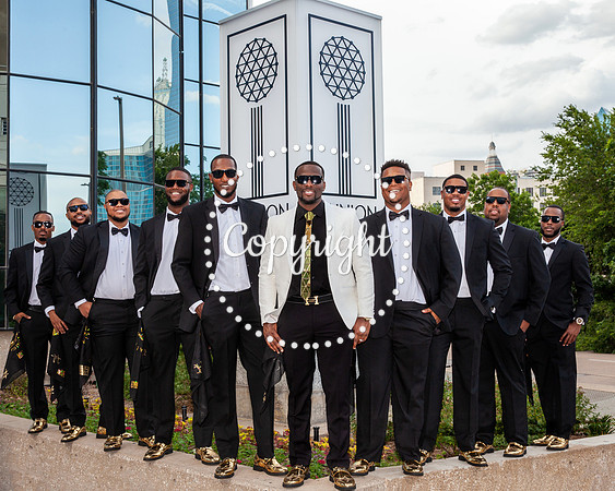 Cloud 9 Wedding Pre Ceremony in Reunion Tower in Downtown Dallas