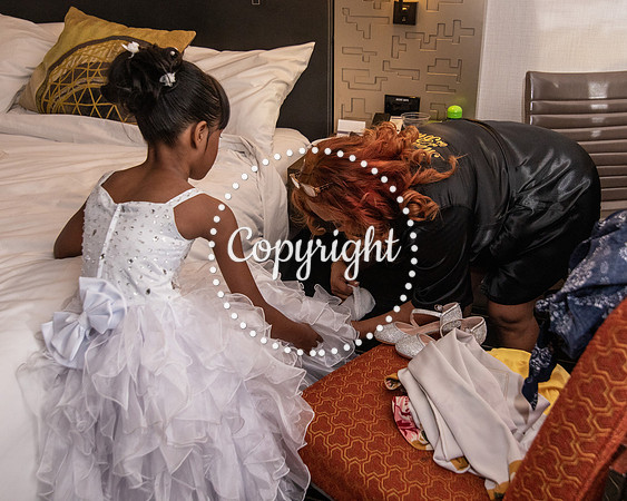 Cloud 9 Wedding Pre Ceremony in Reunion Tower in Downtown Dallas
