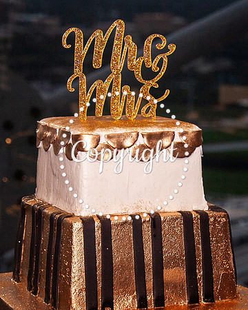 Cloud 9 Wedding Pre Ceremony in Reunion Tower in Downtown Dallas
