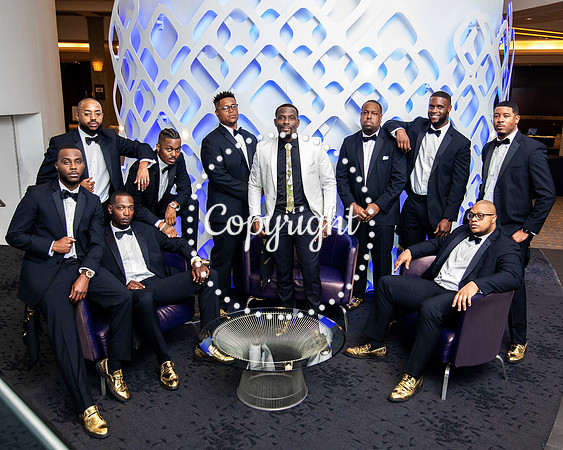 Cloud 9 Wedding Pre Ceremony in Reunion Tower in Downtown Dallas