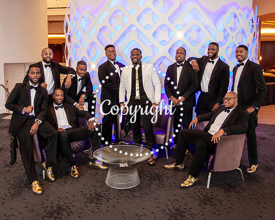 Cloud 9 Wedding Pre Ceremony in Reunion Tower in Downtown Dallas