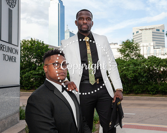 Cloud 9 Wedding Pre Ceremony in Reunion Tower in Downtown Dallas