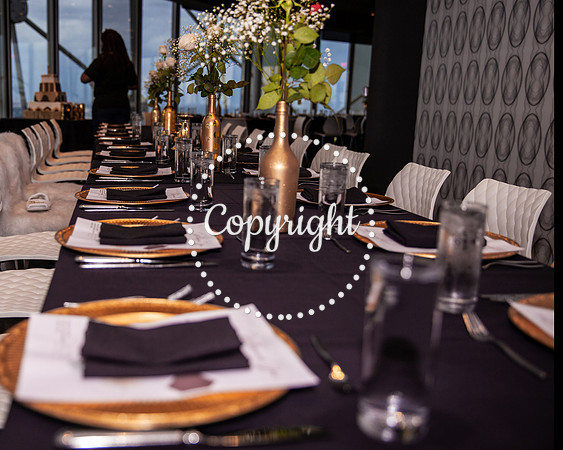 Cloud 9 Wedding Pre Ceremony in Reunion Tower in Downtown Dallas