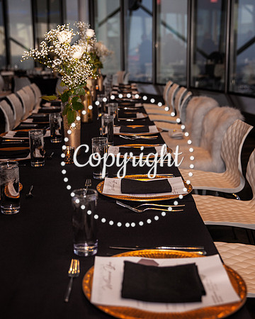 Cloud 9 Wedding Pre Ceremony in Reunion Tower in Downtown Dallas