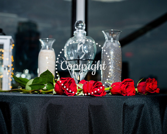 Cloud 9 Wedding Pre Ceremony in Reunion Tower in Downtown Dallas