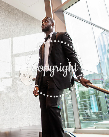 Cloud 9 Wedding Pre Ceremony in Reunion Tower in Downtown Dallas