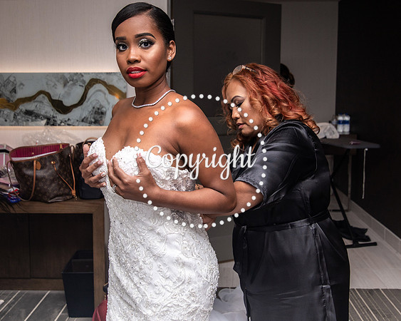 Cloud 9 Wedding Pre Ceremony in Reunion Tower in Downtown Dallas