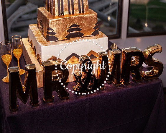Cloud 9 Wedding Pre Ceremony in Reunion Tower in Downtown Dallas
