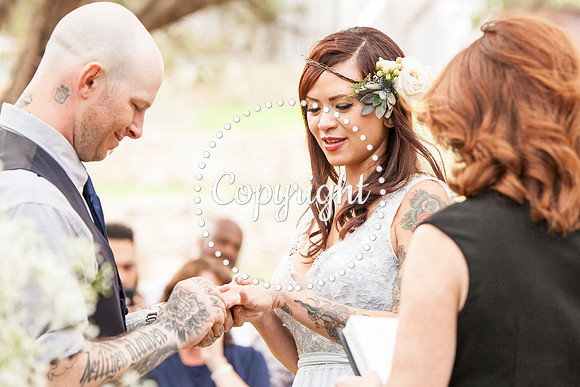 Kevin Fowler's Rustic Ranch  Wedding Ceremony