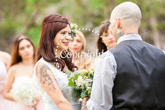 Kevin Fowler's Rustic Ranch  Wedding Ceremony