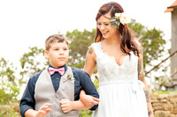 Kevin Fowler's Rustic Ranch  Wedding Ceremony