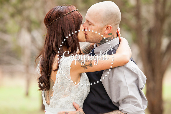 Kevin Fowler's Rustic Ranch  Wedding Ceremony