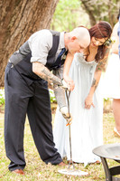 Kevin Fowler's Rustic Ranch  Wedding Ceremony