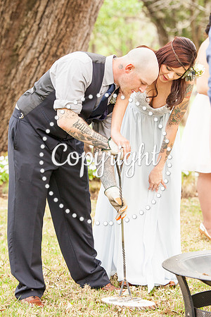 Kevin Fowler's Rustic Ranch  Wedding Ceremony