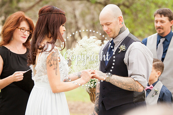 Kevin Fowler's Rustic Ranch  Wedding Ceremony
