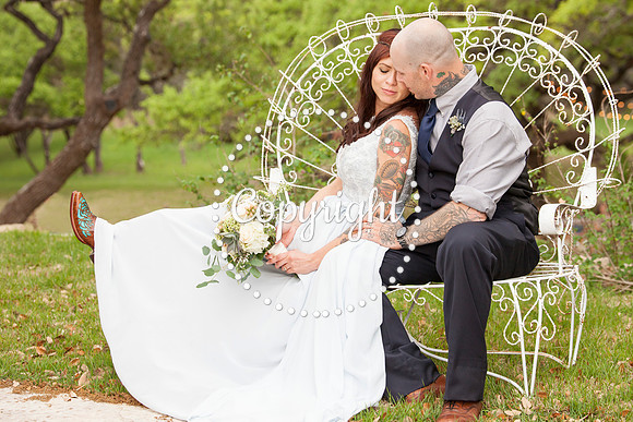 Kevin Fowler's Rustic Ranch  Wedding Ceremony