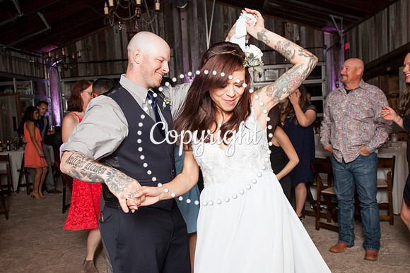 Kevin Fowler's Rustic Ranch  Wedding Reception