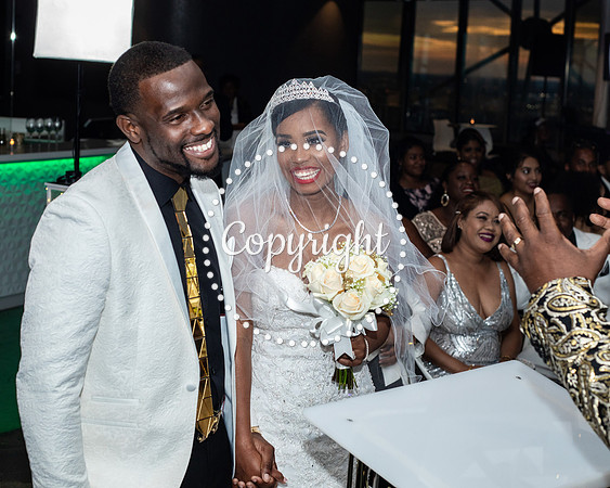 Ceremony Wedding at Cloud 9 in Reunion Tower in Dallas
