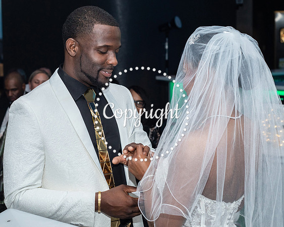 Ceremony Wedding at Cloud 9 in Reunion Tower in Dallas