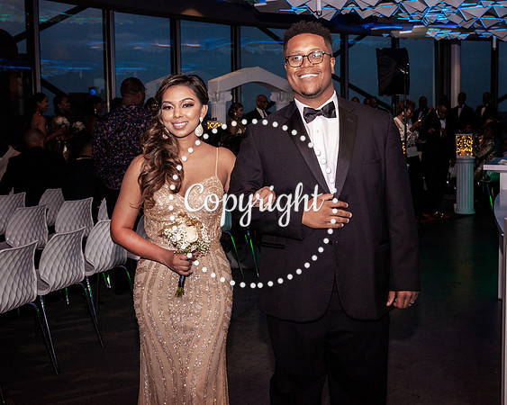 Ceremony Wedding at Cloud 9 in Reunion Tower in Dallas