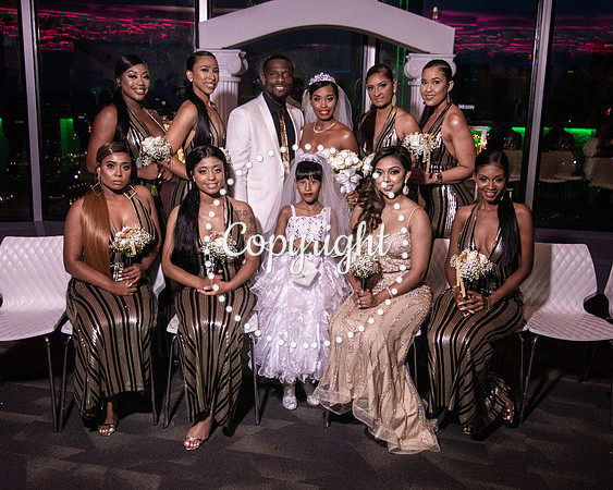 Ceremony Wedding at Cloud 9 in Reunion Tower in Dallas
