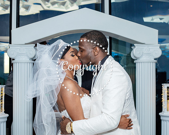 Ceremony Wedding at Cloud 9 in Reunion Tower in Dallas