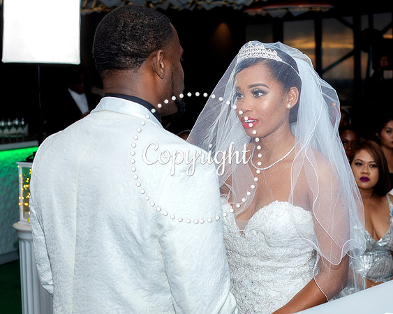 Ceremony Wedding at Cloud 9 in Reunion Tower in Dallas