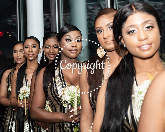 Ceremony Wedding at Cloud 9 in Reunion Tower in Dallas