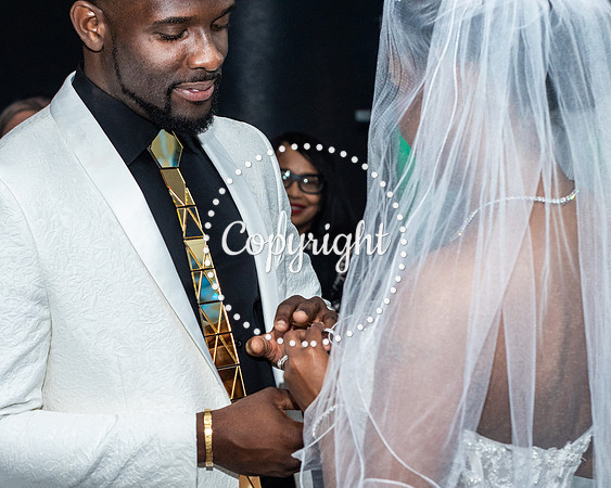 Ceremony Wedding at Cloud 9 in Reunion Tower in Dallas