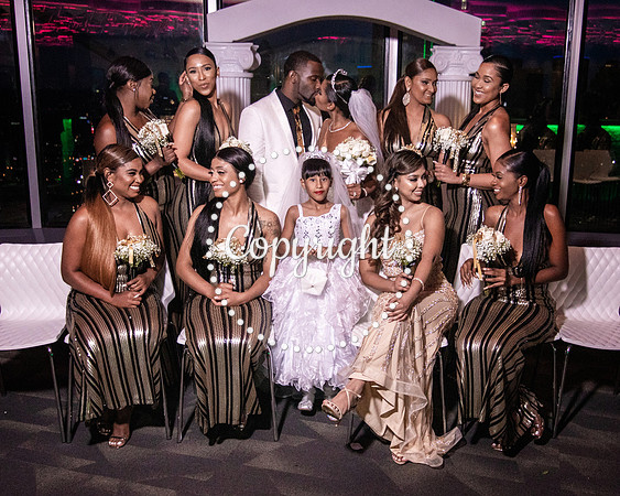 Ceremony Wedding at Cloud 9 in Reunion Tower in Dallas