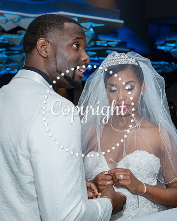 Ceremony Wedding at Cloud 9 in Reunion Tower in Dallas