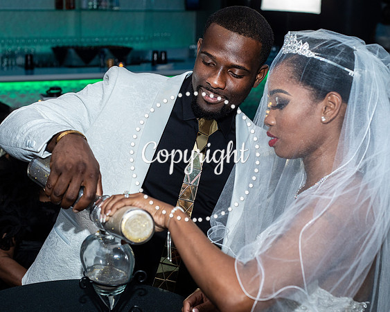 Ceremony Wedding at Cloud 9 in Reunion Tower in Dallas
