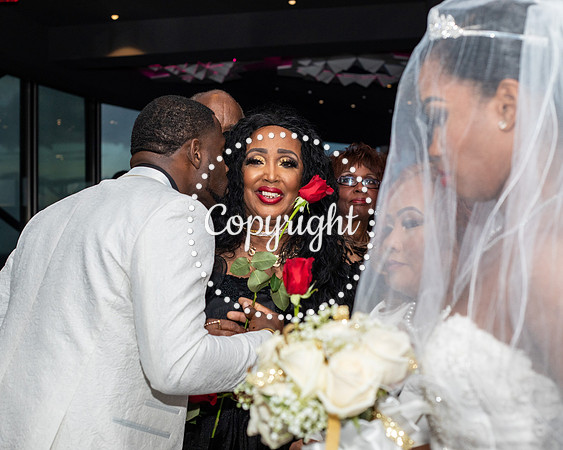 Ceremony Wedding at Cloud 9 in Reunion Tower in Dallas