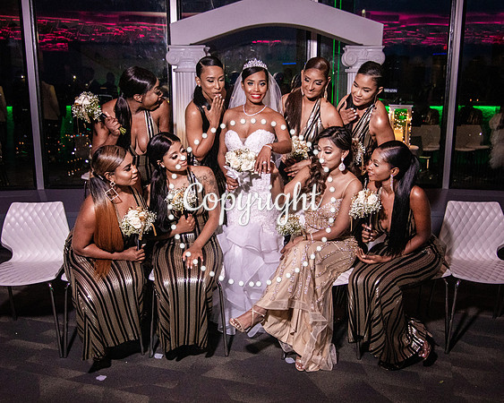 Ceremony Wedding at Cloud 9 in Reunion Tower in Dallas