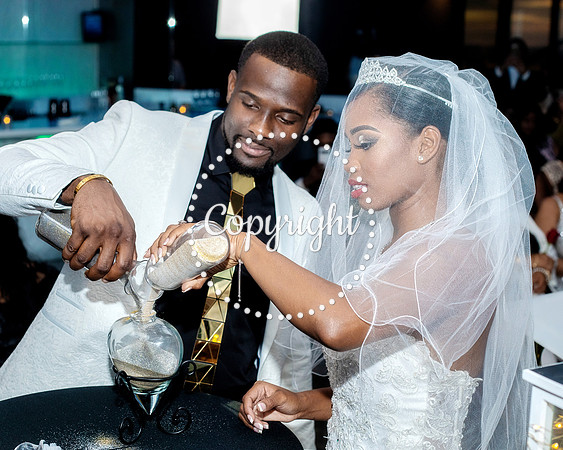 Ceremony Wedding at Cloud 9 in Reunion Tower in Dallas