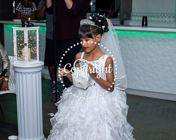 Ceremony Wedding at Cloud 9 in Reunion Tower in Dallas