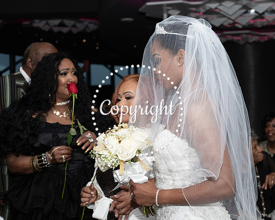 Ceremony Wedding at Cloud 9 in Reunion Tower in Dallas