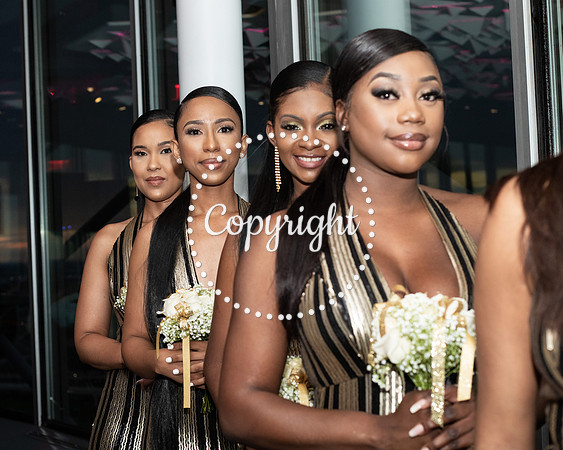 Ceremony Wedding at Cloud 9 in Reunion Tower in Dallas