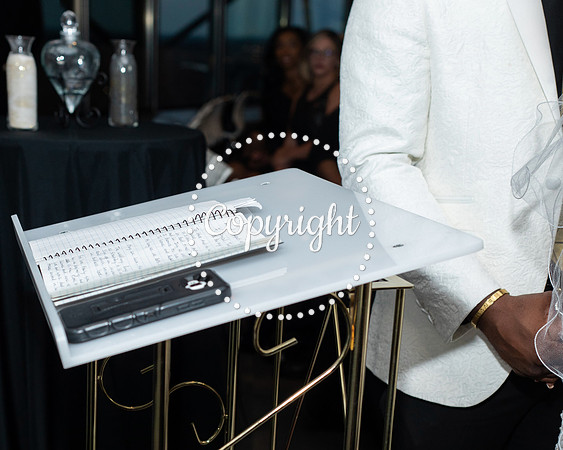Ceremony Wedding at Cloud 9 in Reunion Tower in Dallas