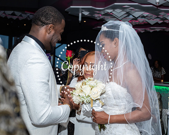 Ceremony Wedding at Cloud 9 in Reunion Tower in Dallas