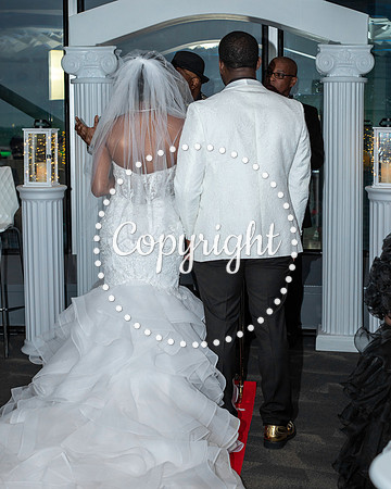 Ceremony Wedding at Cloud 9 in Reunion Tower in Dallas