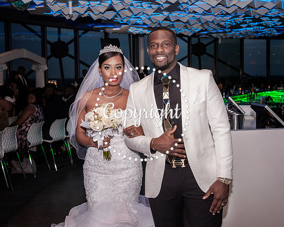 Ceremony Wedding at Cloud 9 in Reunion Tower in Dallas