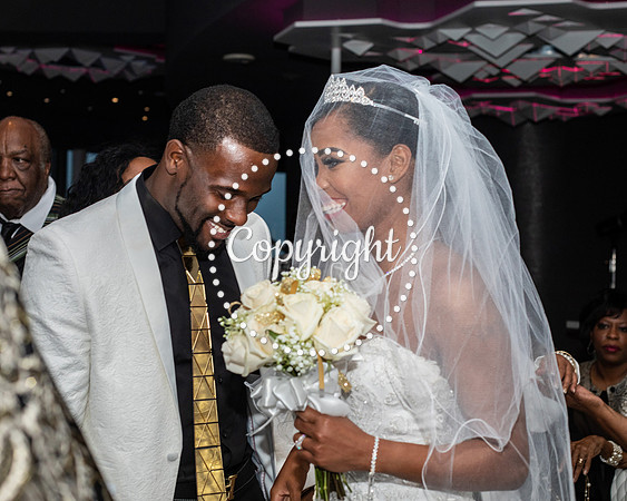Ceremony Wedding at Cloud 9 in Reunion Tower in Dallas