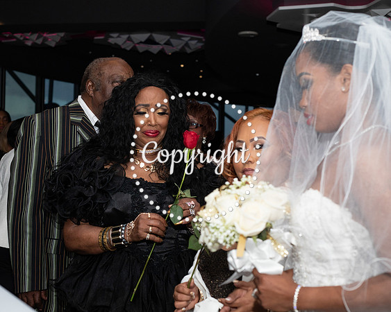 Ceremony Wedding at Cloud 9 in Reunion Tower in Dallas