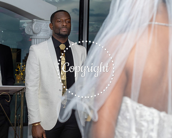 Ceremony Wedding at Cloud 9 in Reunion Tower in Dallas
