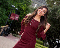 Monica at Texas State University in San Marcos (Senior)