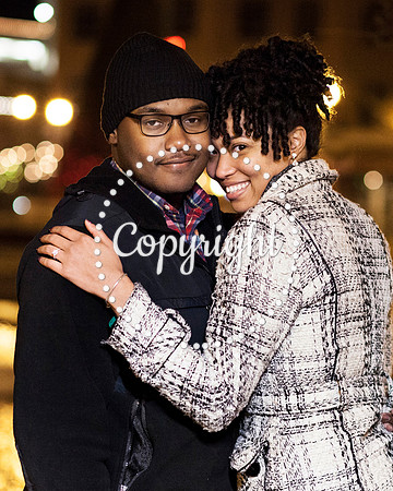 Surprise Engagement Shoot at City Center at Oyster Point