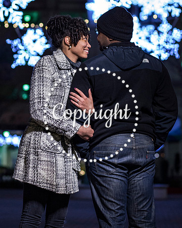 Surprise Engagement Shoot at City Center at Oyster Point