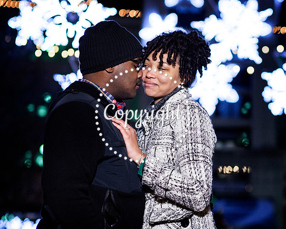 Surprise Engagement Shoot at City Center at Oyster Point